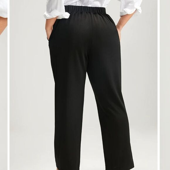 NWT BloomChic hi rise black pants 12 / L - Picture 3 of 8